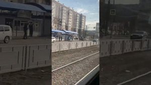 Красноярск. Трамвай 7.пос.Первомайский.