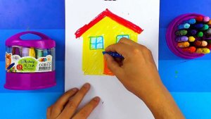 Как нарисовать САДИК рисуем ДОМИК