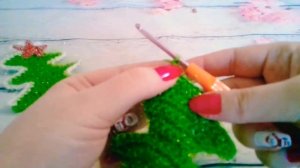 Елочка крючком / Как связать елочку крючком