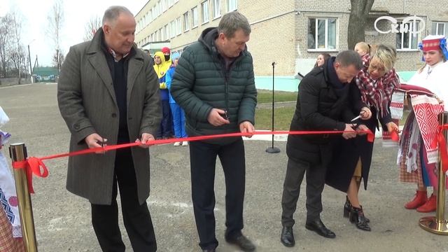Открытие Футбольного Поля