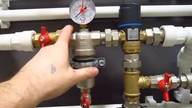 3 х ходовой клапан для горячей воды смотреть онлайн