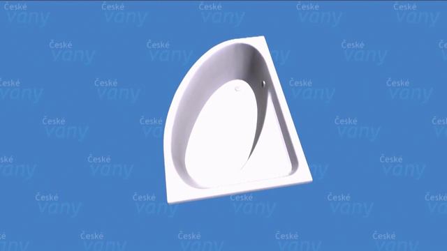 Ванна Aquaform Tinos - 3D визуализация Santehimport.com смотреть онлайн