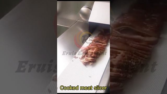 Efficiently Slice Cooked Meat with Our Double Conveyor Slicer