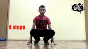 как научиться танцевать Брейк Денс 3,4,5 STEPS Виде урок для начинающих mp4