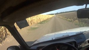 Поездка в Село на ваз 2104 "Майонез", едем по сельским дорогам 100 км/час
