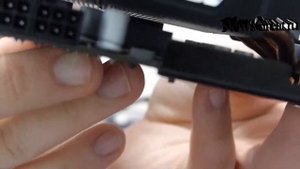 Gigabyte GeForce GTX 650 vs Asus GTX 560 DCII, сравнение физических размеров