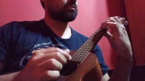 Subwoofer Lullaby on the ukelele