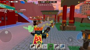 Проверяю новое оружие кулинарный тотем в игре Пиксель Ган!!!!!!!