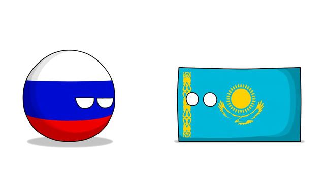 Казахстан переходит на латиницу ( Countryballs )
