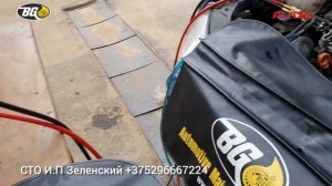 Промывка насос-форсунок Фольксваген Туран до и после