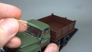 ГАЗ-53 / ГАЗ-52 - Меняем пластиковые зеркала на фототравление на масштабных моделях DiP Models