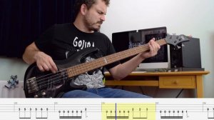 Sickle and Peace - Mastodon - Bass Cover and Tabs