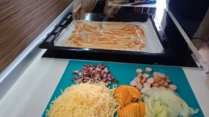 Готовим пиццу из ржаной муки.