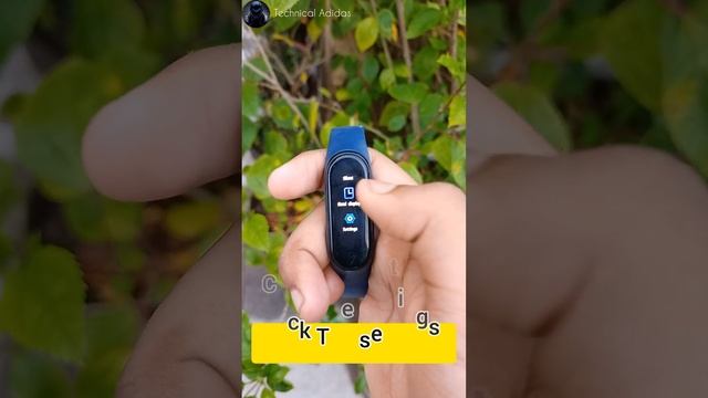 How To xiaomi mi band 4 factory reset/ Technical Adidas