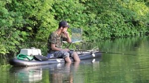 Надувная лодка для рыбалки -  Sup серфинг версия.