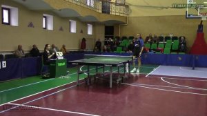 FH topspin of Alexei Sarmatov, against defence / Алексей Сарматов техника топспина по защите