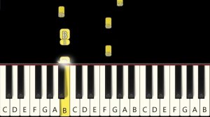 5 Tunes from DOORS Roblox - Easy and Slow Piano Tutorial - Beginner