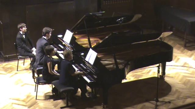 Mozart — Sonata for Two Pianos in D major (Irina Osipova & Kirill Kashunin)
