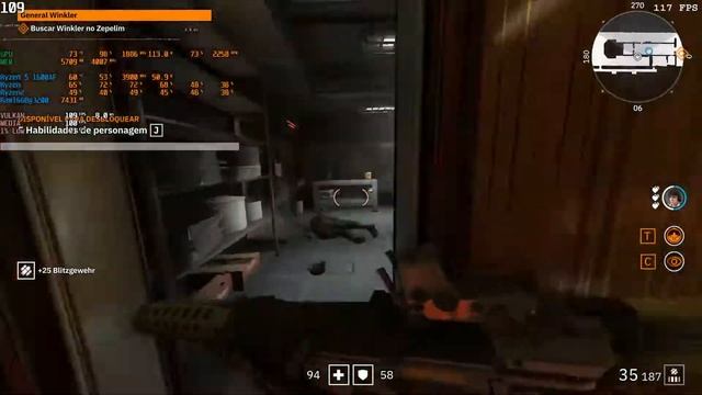 Wolfenstein Youngblood, GTX 1060 E 1600AF! смотреть онлайн