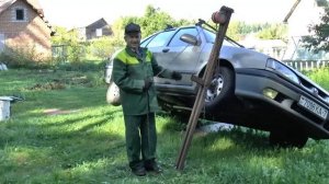 Перевернуть автомобиль - это очень просто. ч.1