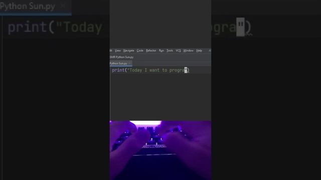 ASMR | Keyboard Sounds and programming in Python for your tingles