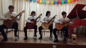 Олег Киселёв "Этюд- Отъезд" аранжировка А.Невьянцева) исполняет ансамбль "Бандана
