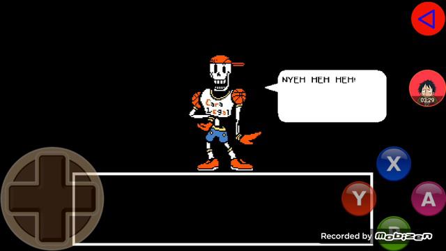 UNDERTALE pacifista encontro do papyrus смотреть онлайн