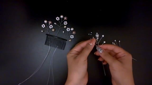 DIY Wedding Vintage Hair Comb Tutorial смотреть онлайн