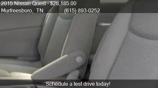 2015 Nissan Quest 3.5 S 4dr Mini Van for sale in Murfreesbor смотреть онлайн
