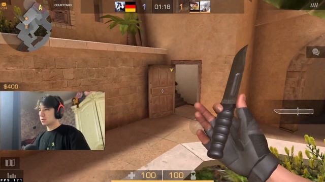 ПЕРВЫЙ РАЗ ЗАШЕЛ с ПК в STANDOFF 2 (ft. Китаец) смотреть онлайн