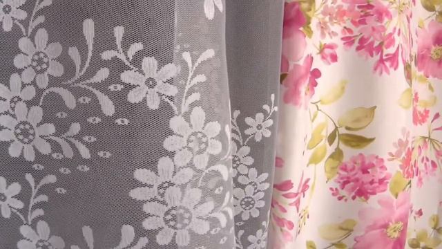 214280, Комплект ФРАНЦИЯ, тюль 160 см высота х 300 см ширина портьеры 170 см высота х 150 см смотреть онлайн