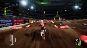 Monster Energy Supercross - The Official Videogame-Modo Carreira #7 Rd5 Main Event