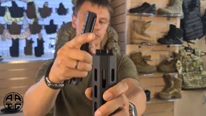 АК и карабины на базе АК. Комплект вывешенного цевья и газовой трубки "Оптимус"