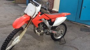 Honda CRF250R 2008г  запуск  / ОБЗОР / Продажа /