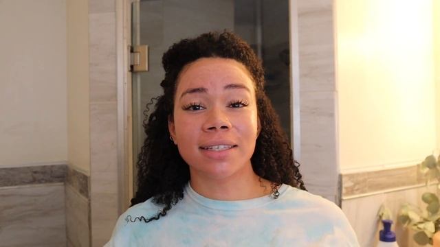 Curlsmas Day 21: Get Unready With Me! | Skincare + How I Style My Hair For Bed. смотреть онлайн