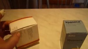 Сколько вещества в Урсосане и в Урдоксе. Эксперимент с аналогом Урсосана