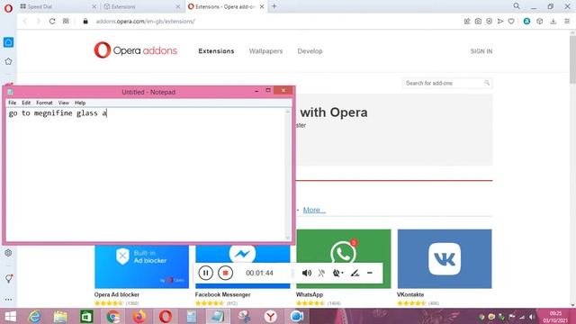 how to add adguard extension in opera browser