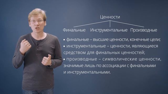 Что такое ценность?