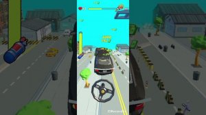 Устроил гонки на коповском мустанге в игре Crazy Rash