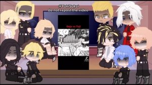 •Tokyo Revengers react to Takemichi// Takemichi as Toji Fushiguro• MANGA SPOILER
