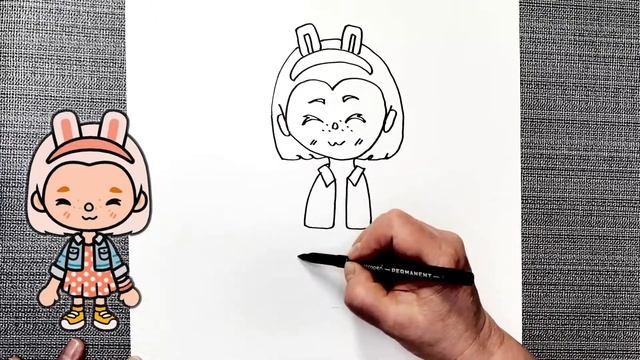 Рисунки тока бока. Рисунки тока бока для срисовки персонажи. Рисунки тока бока для срисовки. Тока бока для срисовки. Тока бока нарисованная как нарисовать видео.
