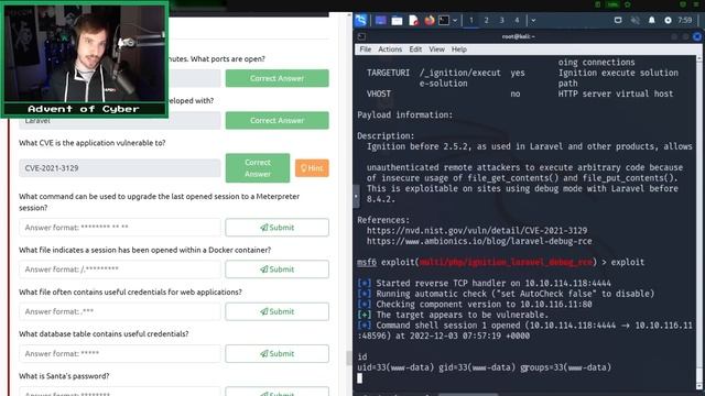 Advent of Cyber 2022 Day 9: Pivoting смотреть онлайн