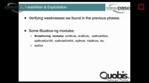 Kamailio World 2015 - Sergio García Ramos - VoIP Security – Bluebox ng   Continuous Pentesting