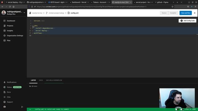 Deploy con CircleCI y Vercel | Clase 11 | ReactJS + TypeScript + Material UI смотреть онлайн