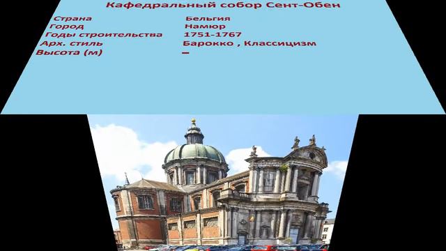 Кафедральный собор Сент-Обен (Намюр) смотреть онлайн