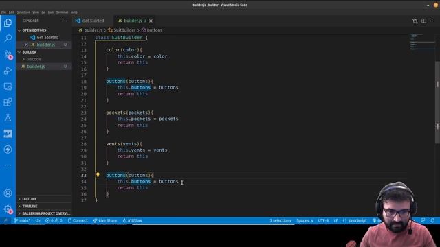 AM Coder - The Builder Design Pattern (Example in Javascript)
