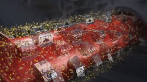 Однороторная система приема, обмолота и сепарации зерна Case IH AXIAL-FLOW