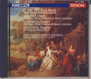 Georg Philipp Telemann - Flute Suite, Concerto & Canonic Sonatas