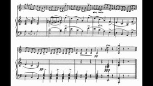 Дженкинсон "Танец" (партия фортепиано). Jenkinson Dance for violin piano part