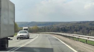 Клинско-Дмитровская гряда, спуск в долину реки Веля на авто.